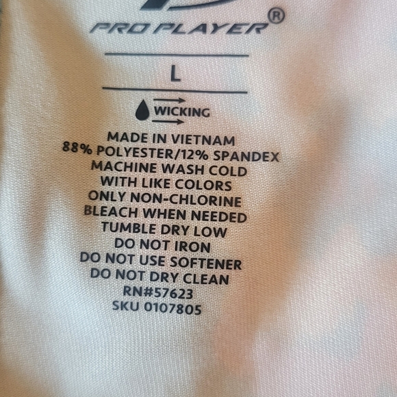 Pro player moisture wicking 7/8 legging w/2 pockets. Sizes large-3X avail. NWT - Picture 14 of 14